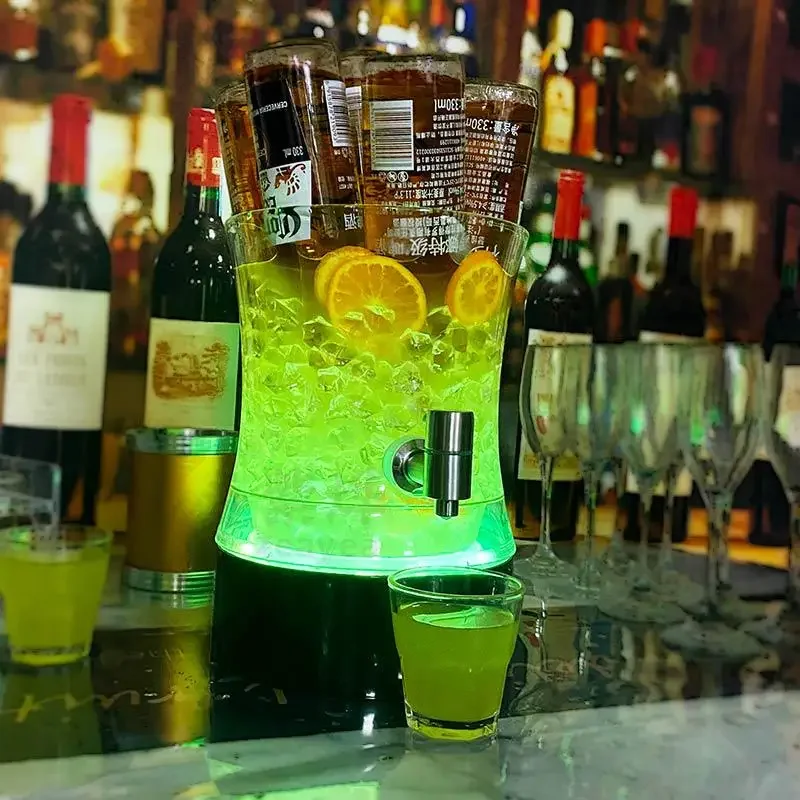 Led Beer Keg 4L Wit… - image