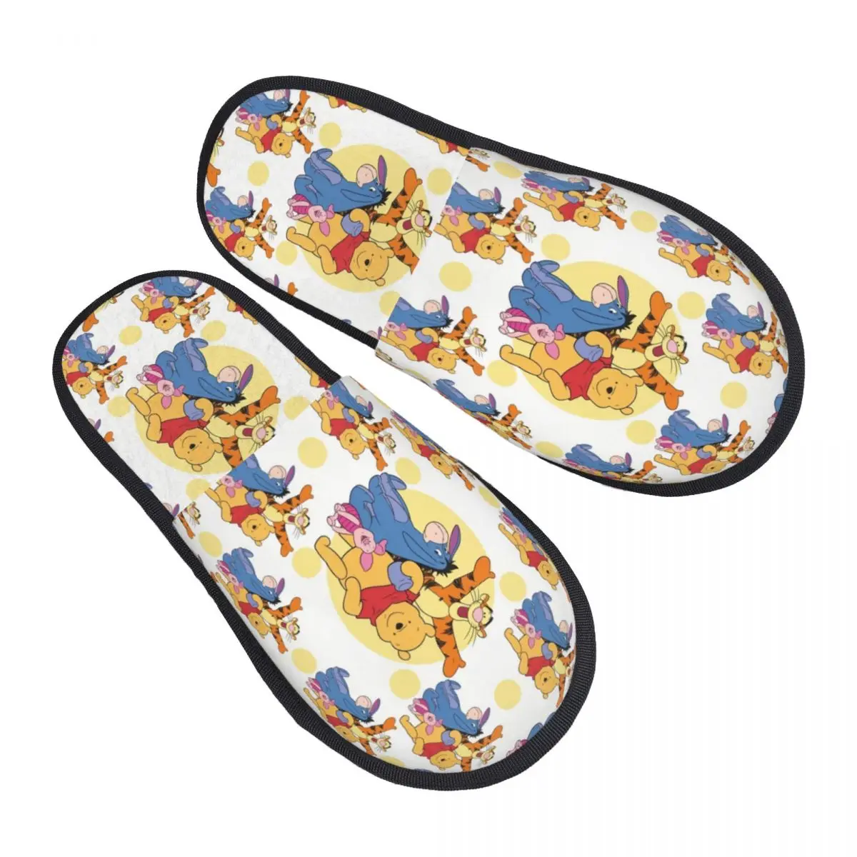 

Пользовательские аниме «Багато приключений Винни Пуха», гостевые тапочки для отелей, женские домашние тапочки с героями мультфильмов