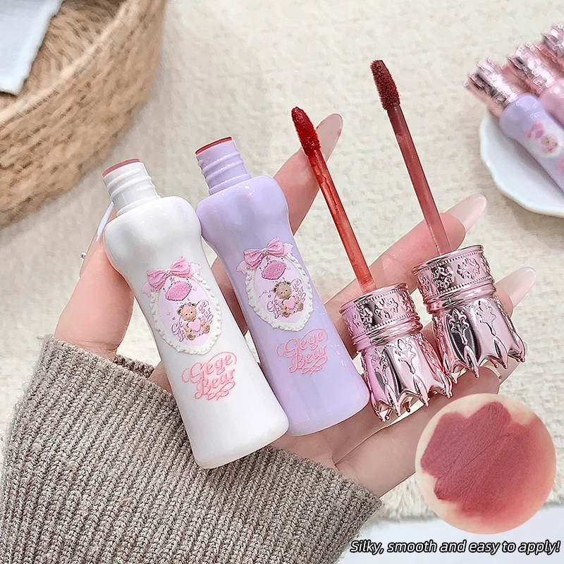 Gege Bear Velvet Matte Lip Mud - Matte Velvet Lip Tint Long Lasting recensie en prijs