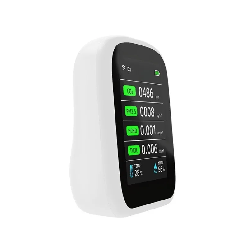 Air quality detector, carbon dioxide formaldehyde monitor, sensor