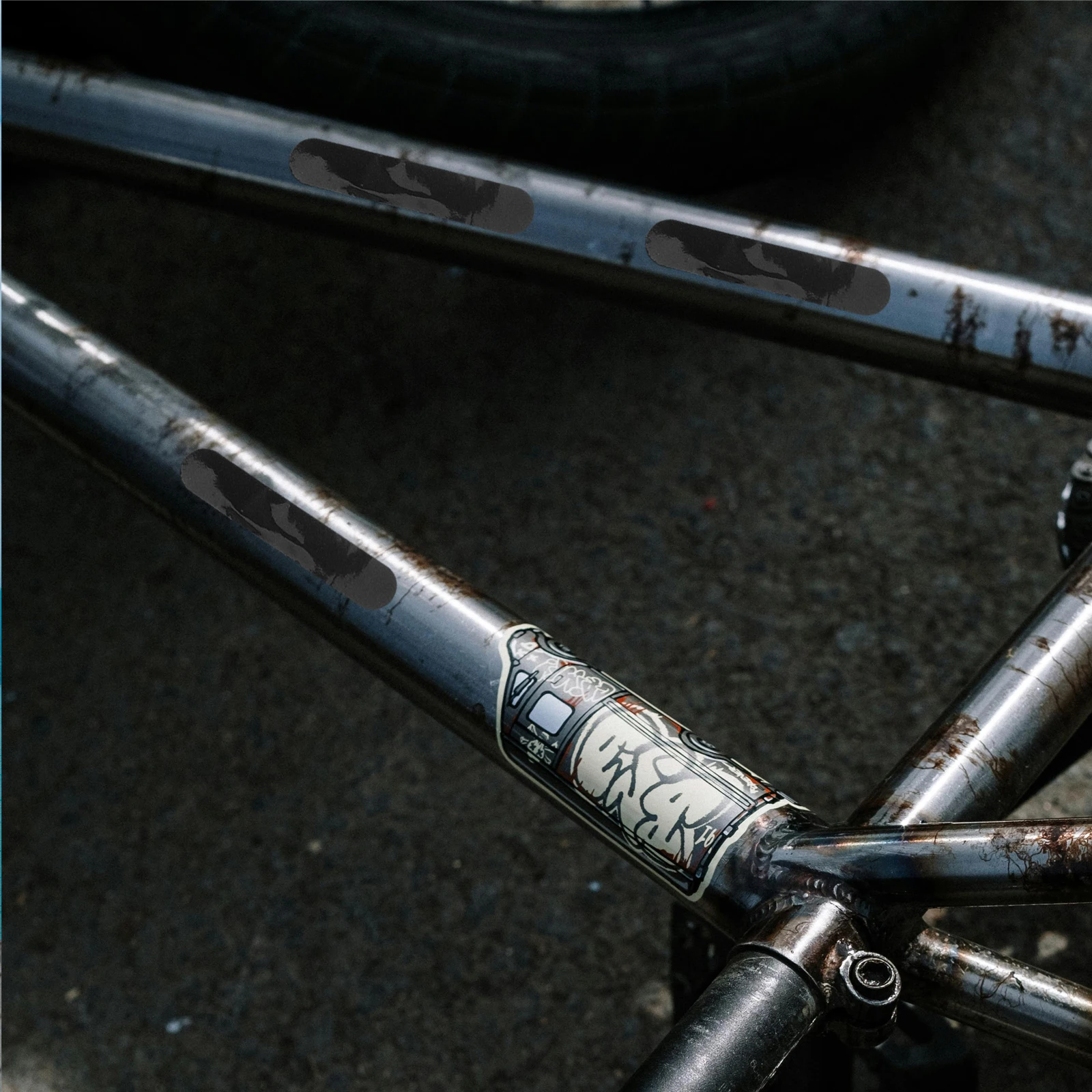 

3 pcs Bicycle Frame Protector Anti-Scratch Film For Mountain Road Bike Front Fork Chainstay Protection Paint Guard Sticker