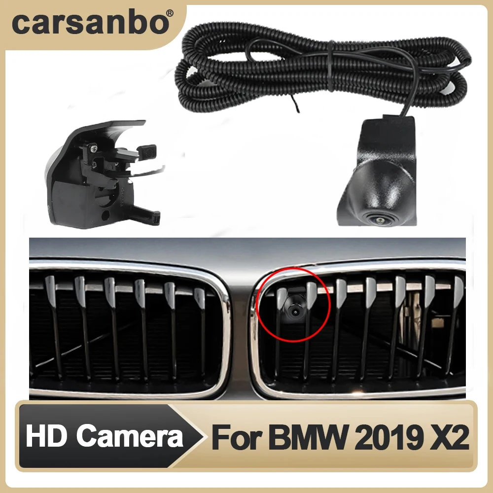 

Car Front View OEM Camera Front Grille HD Nigh Vision Fisheye Waterproof Parking Monitoring System Camera For BMW X2 2019
