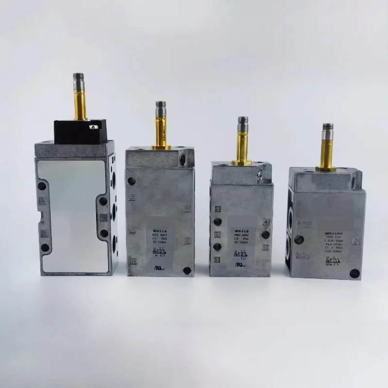 JMFH-5-1/4-1/8-PK-3-B MFH-3-5-1/2-1/4-1/8-5/2-D-1-C-S-B MFH Solenoid Valve JMFH-5/2-1/8-P-B CPE24-M1H-5L-3-8  MFH-5/2-D-1-C