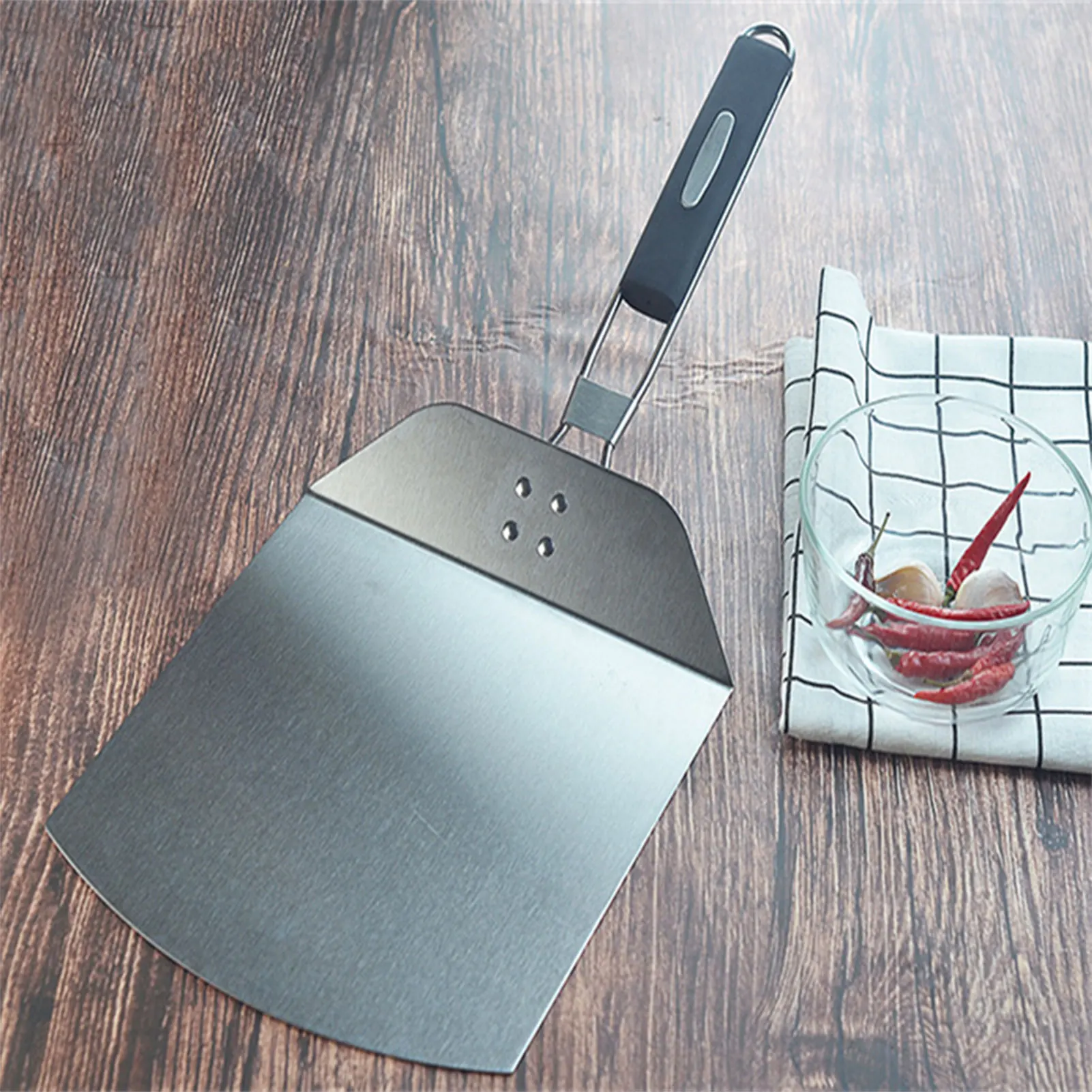 

Stainless Steel Pizza Shovel Peel With Long Handle Pastry Tools Peels Shovel Peel Paddle Pizza Cake Baking Tools