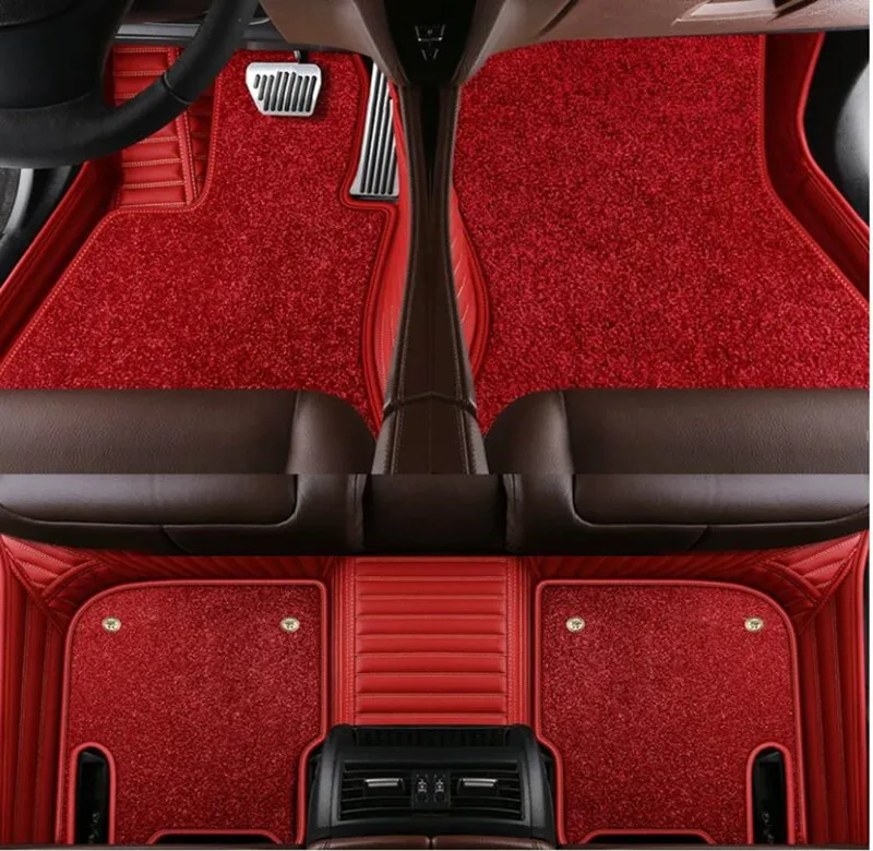 Custom special car floor mats for Subaru Forester 2027 High quality Rugs waterproof double layers carpets for Forester 2026