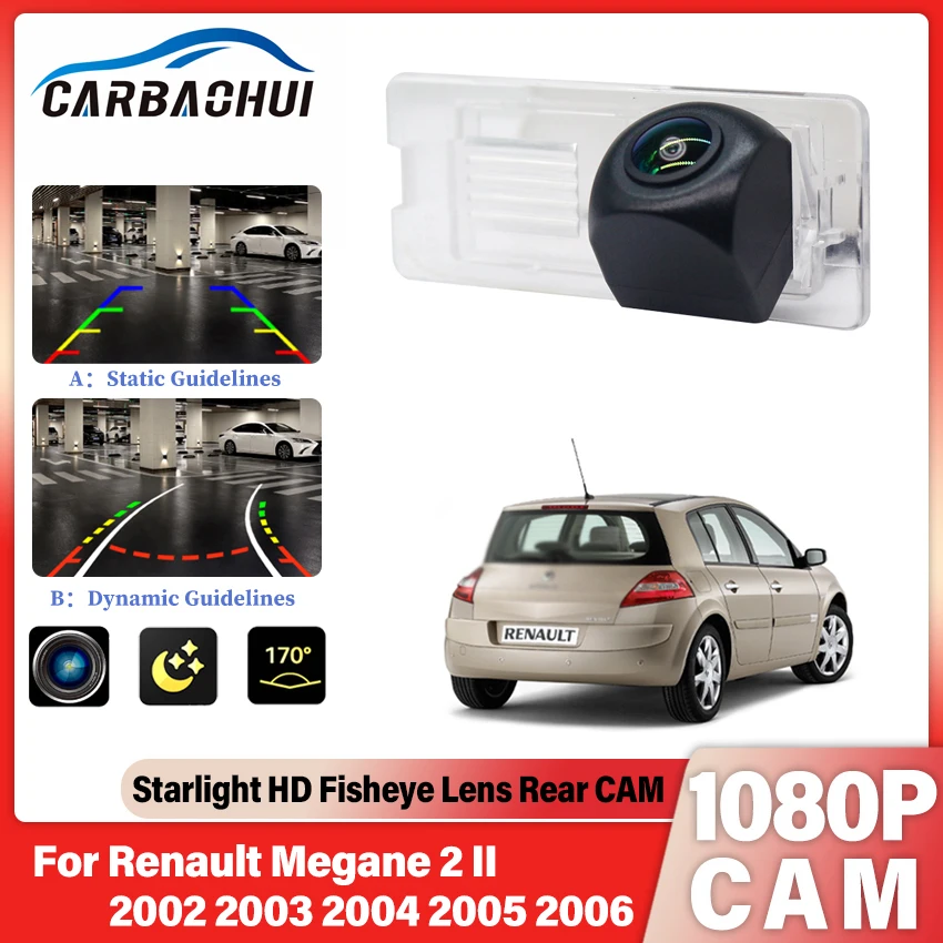 Rear View Camera for Renault Megane 2 II 2002 2003 2004 2005 2006 Parking Camera CCD HD Night Vision Reverse Camera Backup