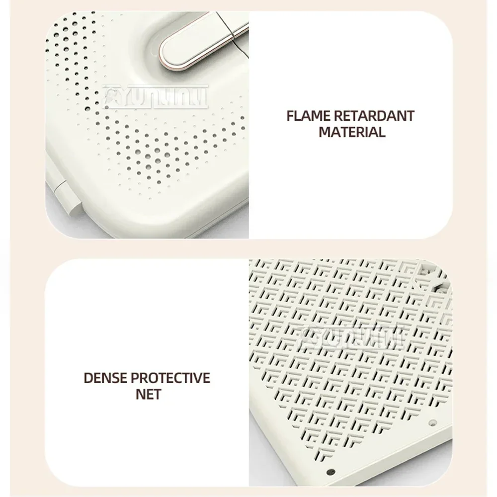 Scaldapiedi elettrico per uso domestico scaldapiedi costante intelligente riscaldatore per massaggio pieghevole per uso domestico in ufficio