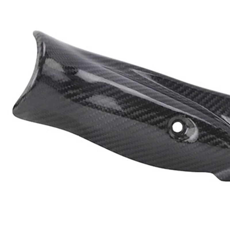 

Compact Carbon Fiber Exhaust Heat Shield Anti-Scalding Shell Escape Muffler Protector Cover For Kawasaki Z900 2017-2021