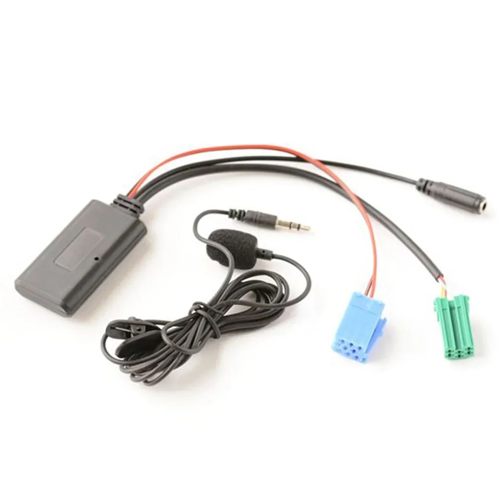 Car 5.0 Stereo Audio AUX Input Cable MINI Plug For Renault For Clio For Espace For Kangoo For Laguna For Megane 05-11