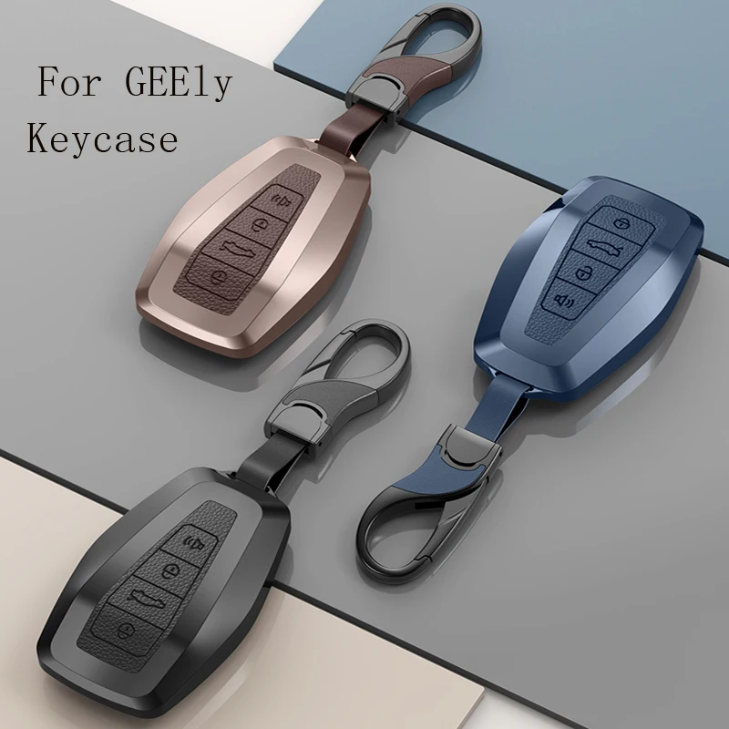 For GEEly 2023 Boyue Lucky Star Rui Star Zone Binyue Galvanized Alloy Keycase Key Cover Accessories for the car