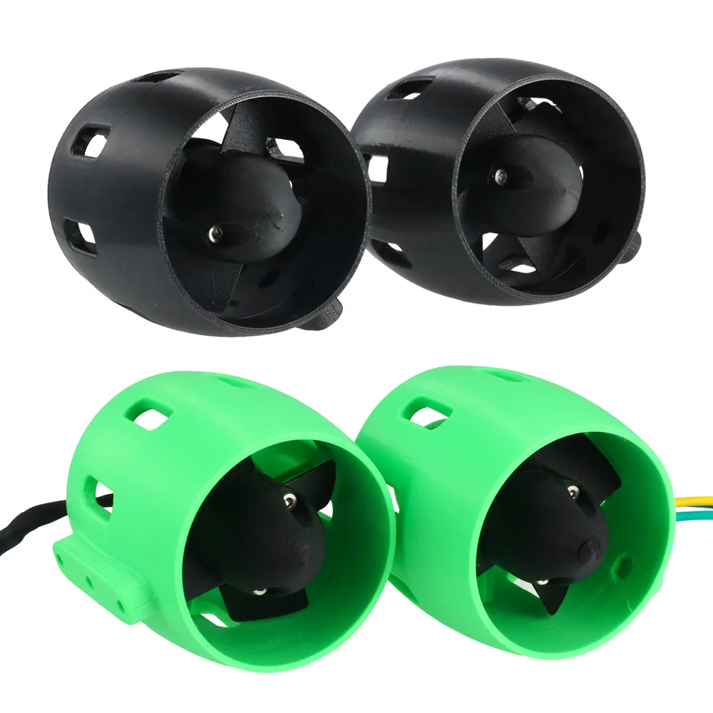 High Power Underwater Thruster Brushless Motor 4-Blade two-way ESC Waterproof Propeller  Motor for RC Boat