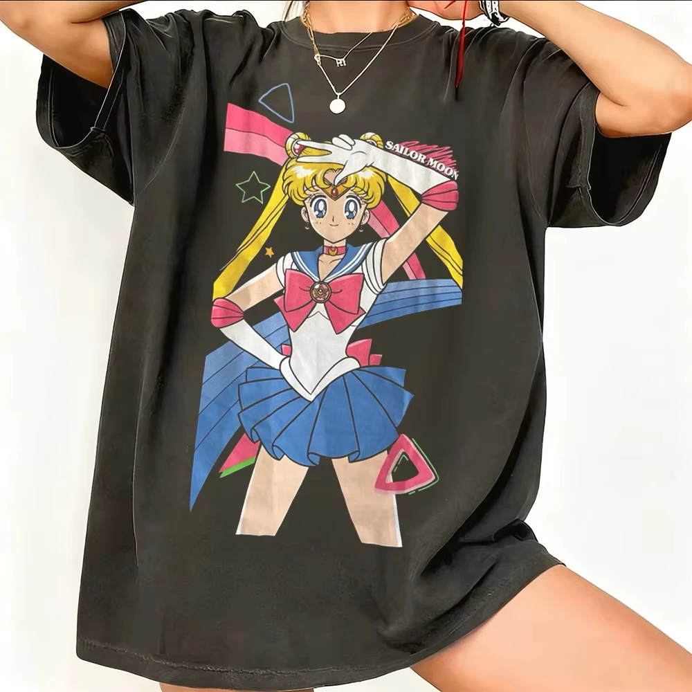 Summer Clothing Trends 2026 - Sailor Moon Retro 90s Anime Graphic