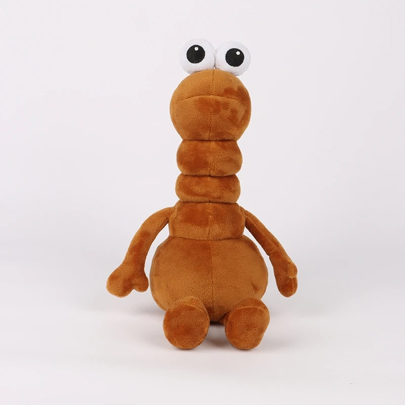 

Marcus The Worm Plush Cute Cartoon Stuffed Toy For Kids Teens Couples Bedroom Cuddly Office Desk Decor Christmas Birthday Gift