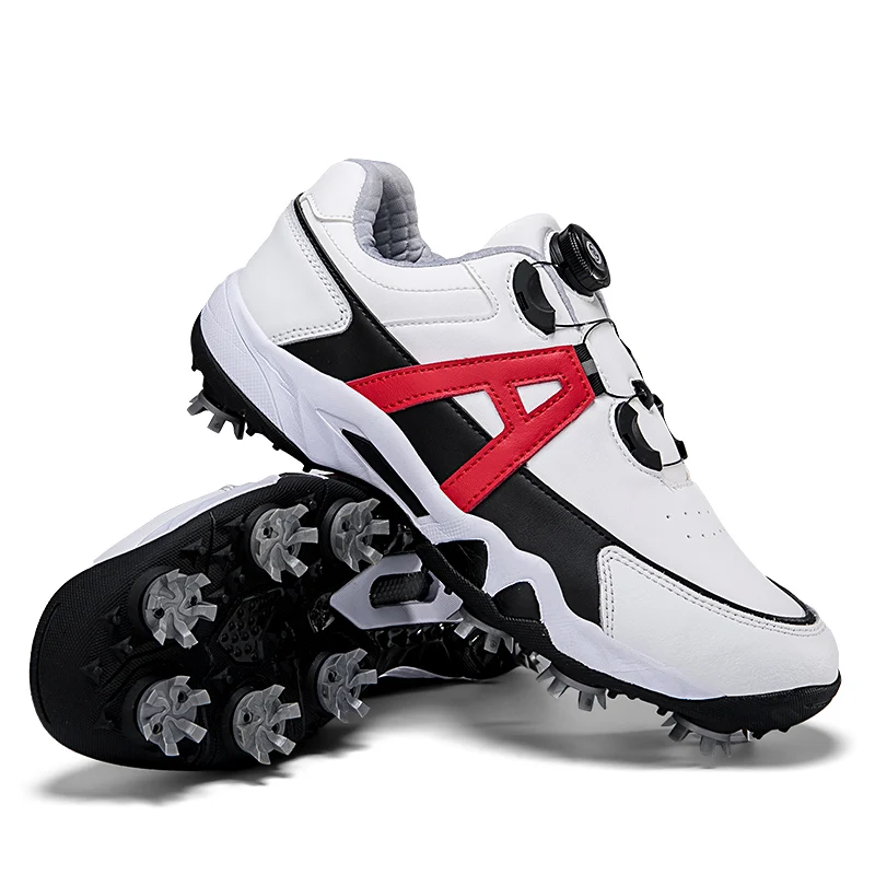 Golf Shoes Men Wear Training Outdoor Walking Golf Supplies Sneakers Anti Slip Athletic Golf Footwear Trainers Caddie Shoe 37-47 image 4