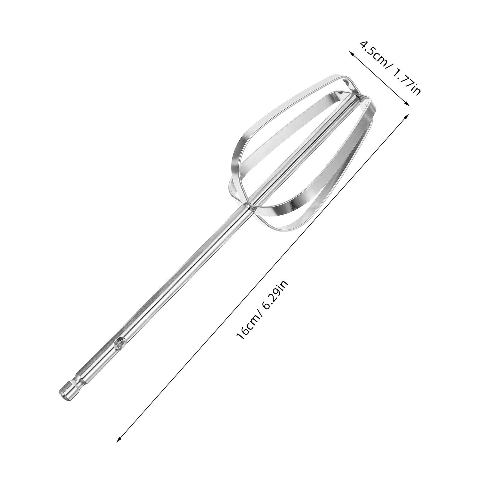 

2pcs Stainless Mixer Replacement Beaters for Electric Egg Whisk Accessories Efficient Cream Butter Sugar for Kitchen