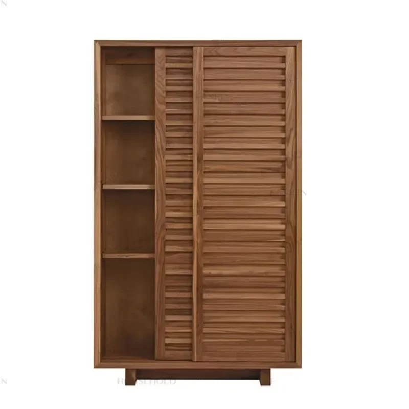 xx-Aesthetic Wardrobes Wood Vintage Quiet Stylish Bedroom Wardrobe Storage Clothes Modern Armario Para Ropa Home Furniture