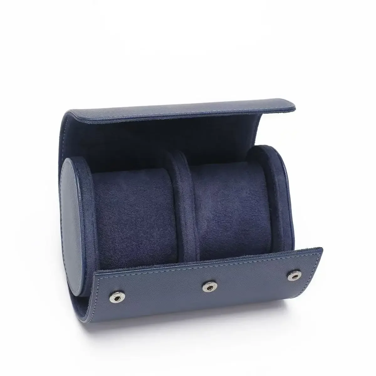 2025 New Watch Roll PU Leather 1 slot 2 slots 3 slot Black Brown Watch Bag Watch Box Luxury Sophistication Fashion Blue Brown