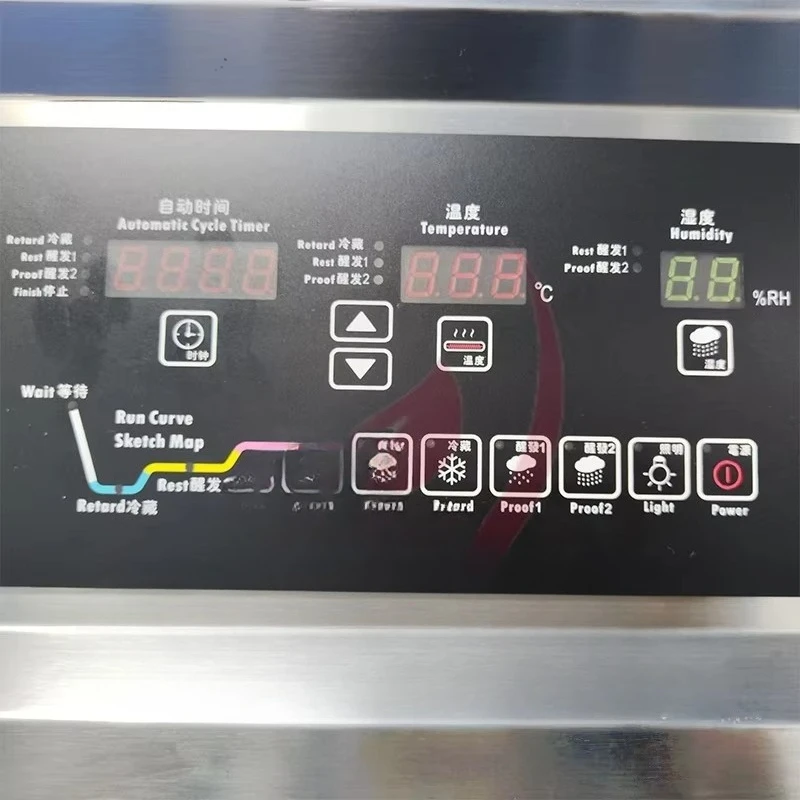 Armário combinado multifuncional à prova de freezer, equipamento de câmara de fermentação fria, alta eficiência