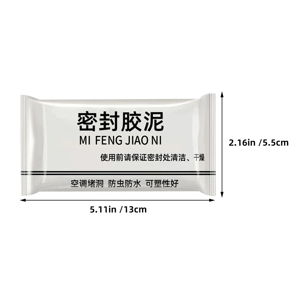 10Pcs Waterproof Sealing Clay High Efficiency Sealant for Home Repairs Easy Application Long Lasting Protection