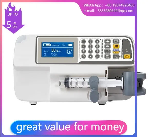 OliveVet Veterinary Syringe Pump High Accuracy Animal Infusion Pump For Animal Clinic And Hospital Use
