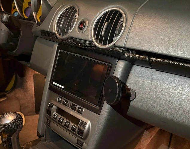 

Крепление для телефона MagSafe Char ger для Porsche 987 Cayman Boxster LHD