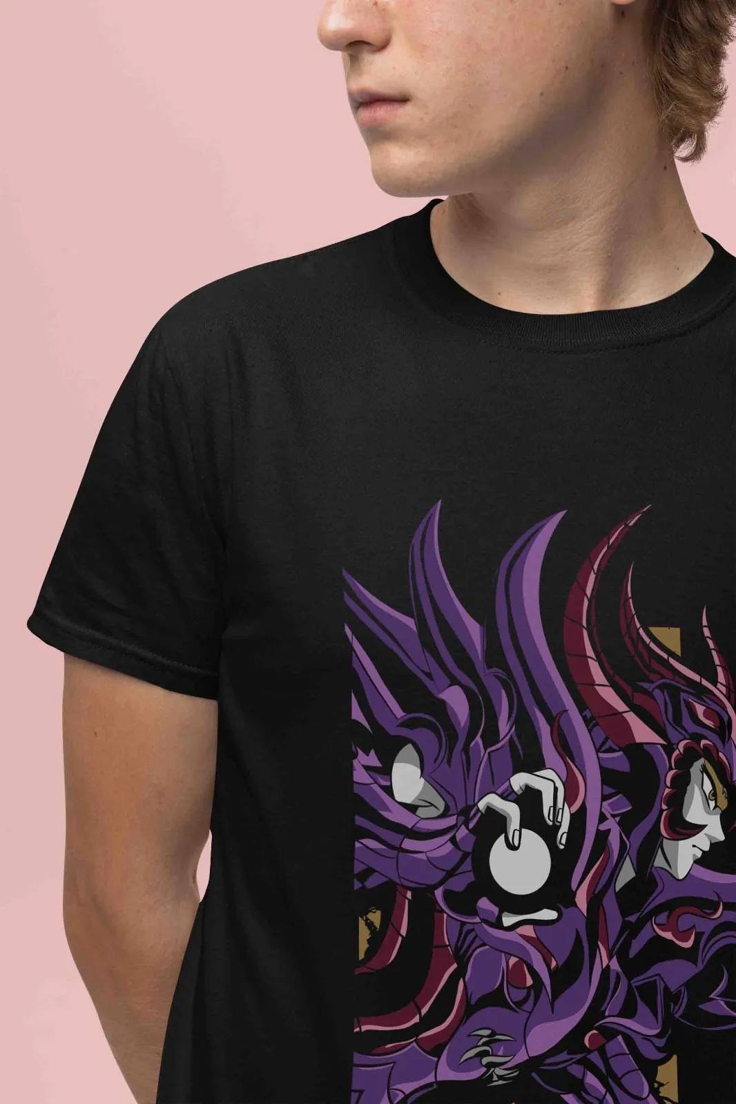 Saint Seiya Shirt Shiryu Tshirt Hyoga T-Shirt Shun Top Ikku Anime Graphic Tee