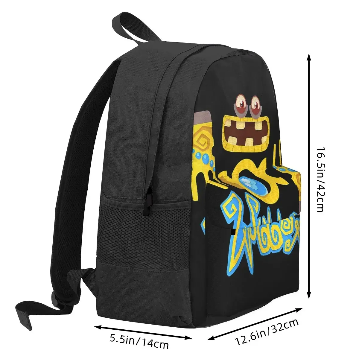 Wubbox My Singing Monsters Backpacks Boys Girls Bookbag Children School Bags Cartoon Kids Rucksack Travel Rucksack Shoulder Bag