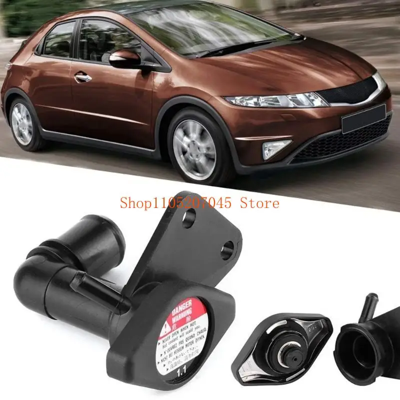 

37cd Car Styling Radiator Coolant Water Inlet Neck Filler Assembly Compatible for Civic 1.8L 2.0L 19050-RNB-A01 19050RNBA01