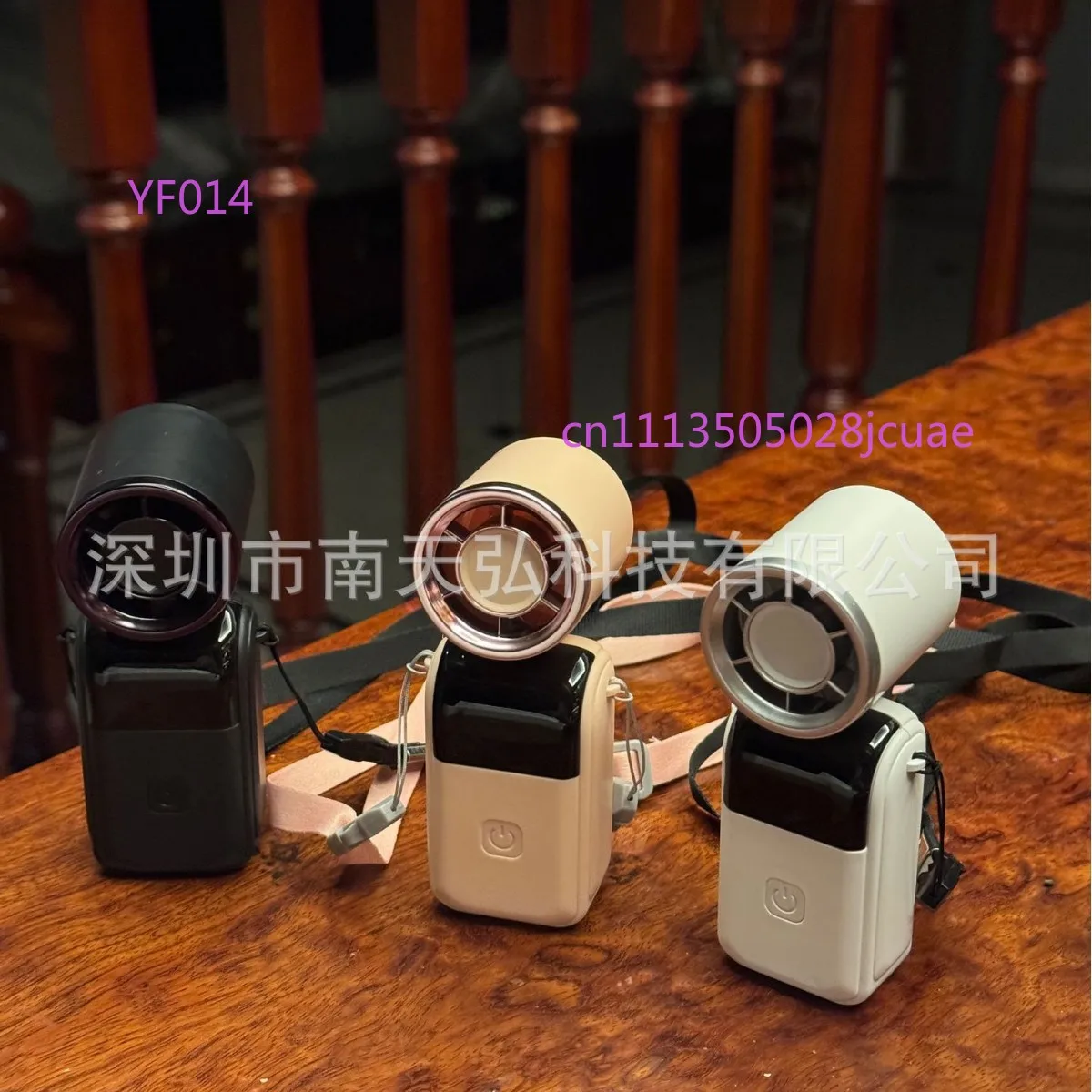 

F30 Foldable Mini Fan Dual Use Handheld & Neck Mount High Speed Portable Cooling Fan