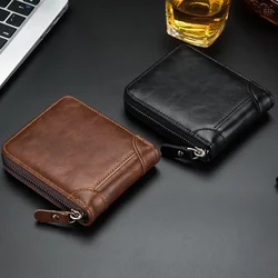 Unisex Wallet Retro Vintage Wallet European and American Horizontal Style PU Leather Multi Functional Coin Card Holder Wallets