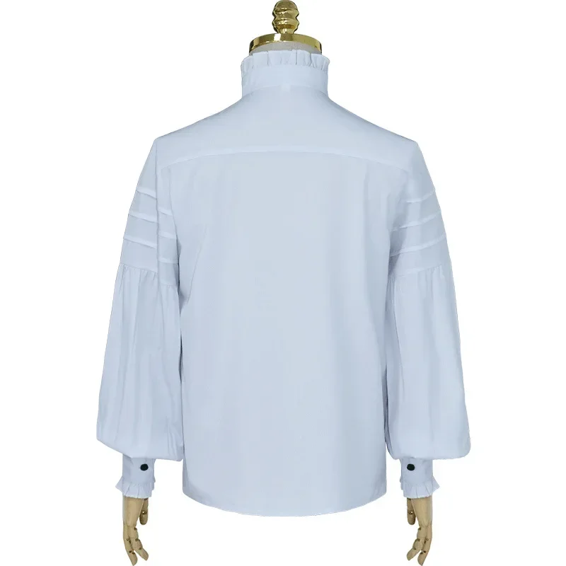 

Europe And America Renaissance Clothing Shirt Medieval Steampunk Pirate Top