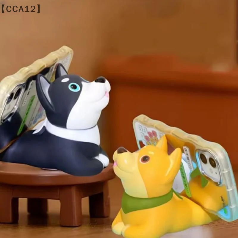 

tipoCCA12 nneCCA12, милый виниловый держатель для телефона в форме животного, мультяшная подставка для мобильного телефона, настольный держатель для смартфона, украшение дома