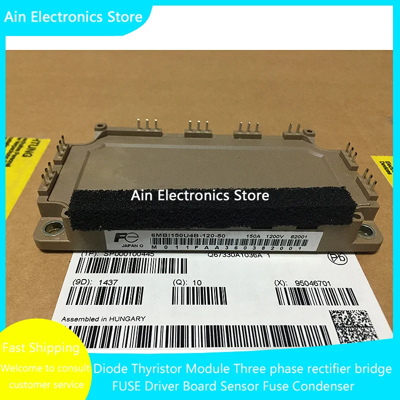 6MBI150U4B-120-50 6MBI100U4B-120-50 6MBI100VB-120-50 6MBI150VB-120-50 6MBI75U4B-120-50 6MBI75VB-120-50 NEW IGBT MODULE IN STOCK