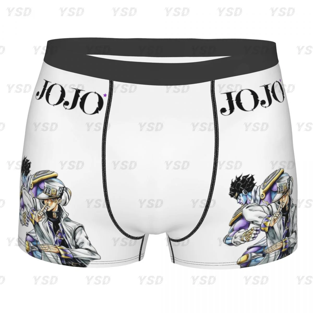 Jojo Bizarre Adventure Man'scosy Boxer Briefs,3D printing Underwear, Highly Breathable High Quality Birthday Gifts