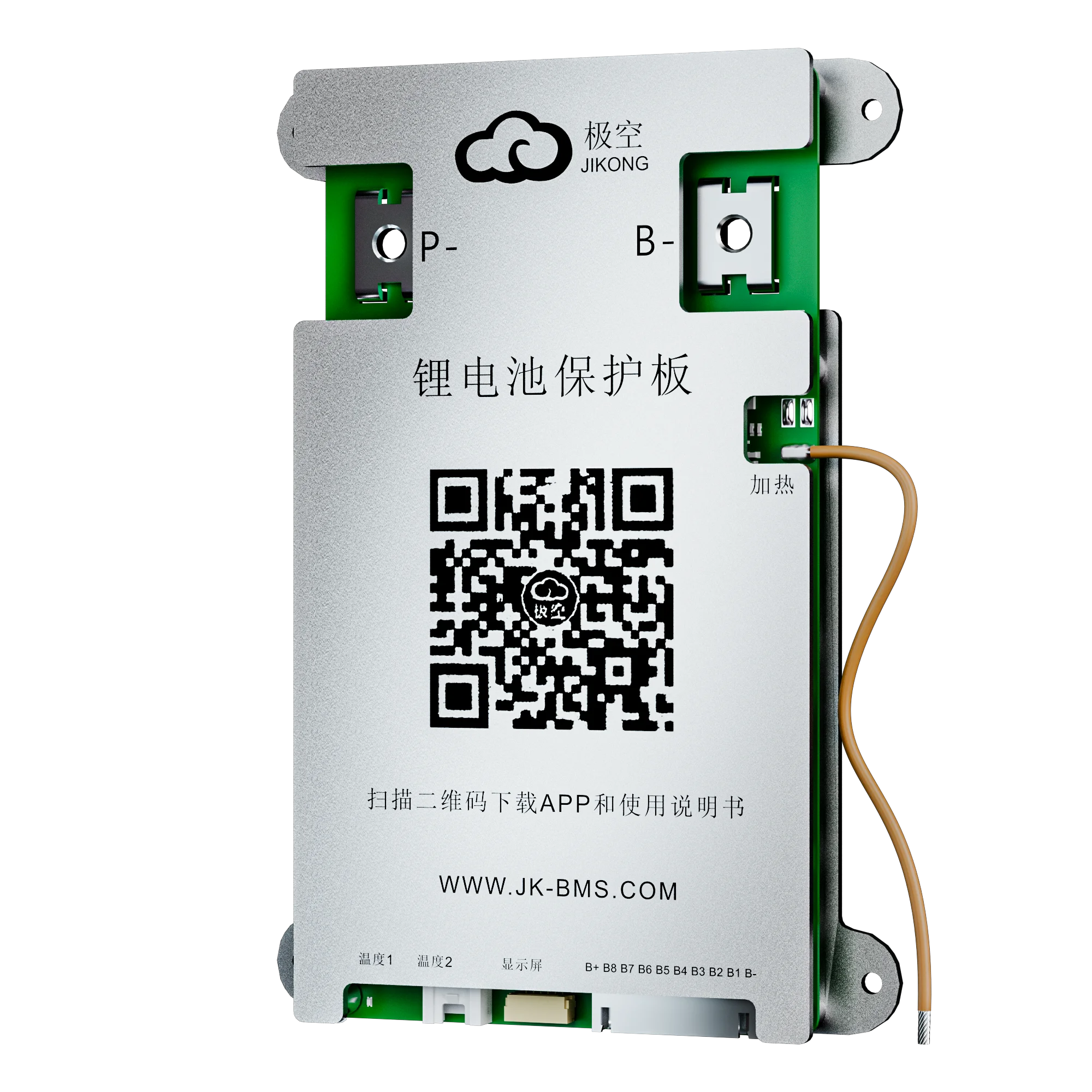 JIKONG Bms B1A8S10P 1A Active Balance 8S 12S 13S 14S 16S 17S 20S 24S Smart BMS Li-ion LTO Battery lifepo4 60A 80A 100A 150A 200A