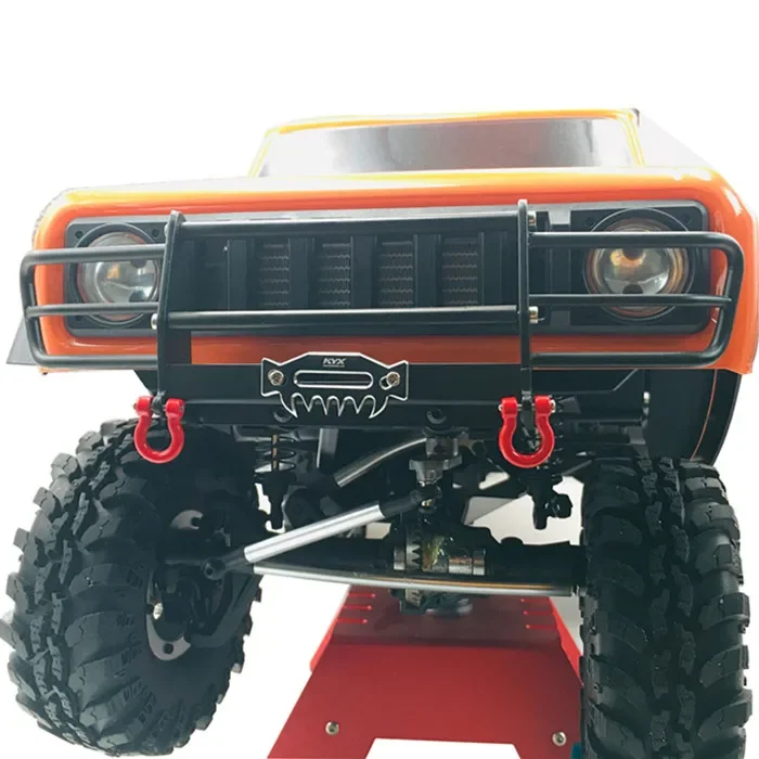 KYX سباق المصد الأمامي المعدني ترقيات أجزاء الملحقات ل 1/10 RC الزاحف سيارة Traxxas TRX4 Gen7 Gen8 Gen9 SCX10 II PRO