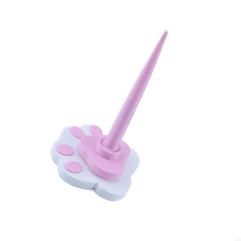 L9BE Soporte colchonetas colas hilo Multifuncional Plaza hilo plástico Ajustable Play para proyecto tejido