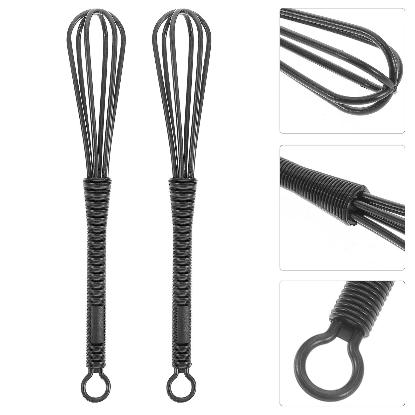 

5Pcs Plastic Whisk Hair Dye Mixing Small Whisks Hair Color Mixer Kitchen Utensil Versatile Stirrer Tools Plastic Whisk