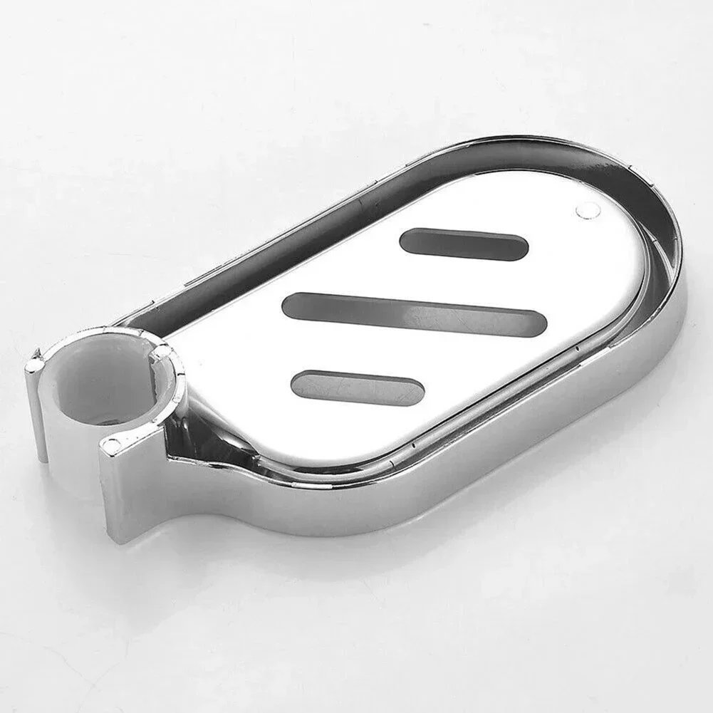 25mm plastica doccia ferroviario portasapone portasapone pallet sapone asta doccia barra scorrevole ABS cromato per barra scorrevole vassoio da bagno