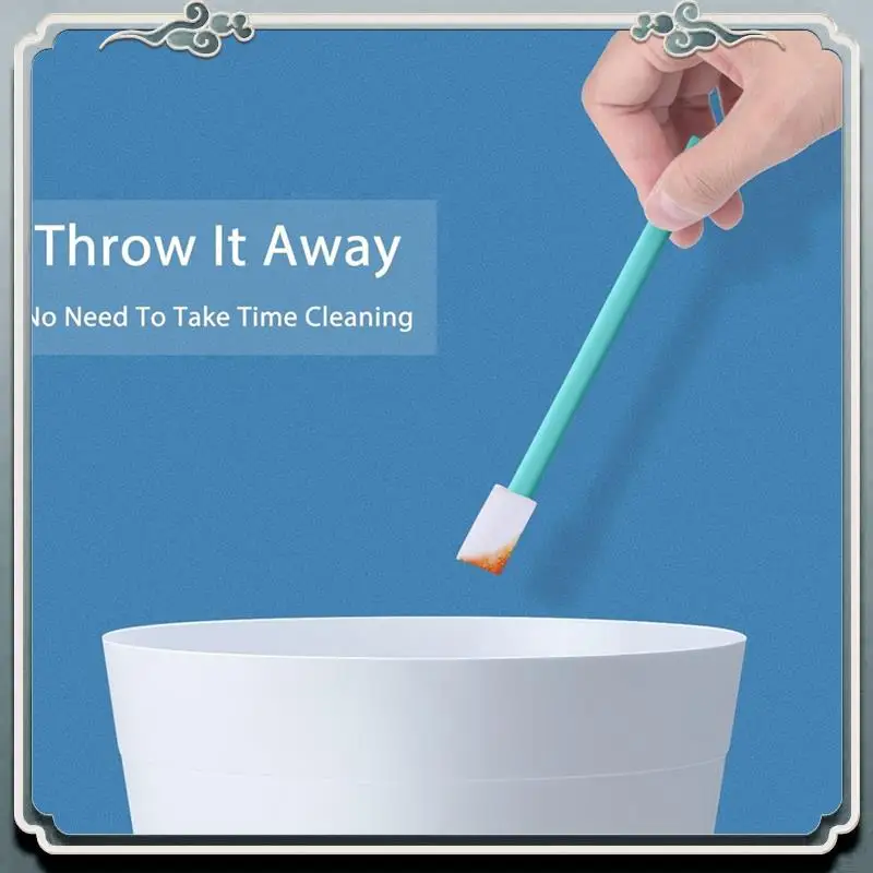 

Прочная щетка для чистки щелей, 60 шт., одноразовая щетка для унитаза для зазоров сиденья унитаза, инструменты для чистки трещин и щелей