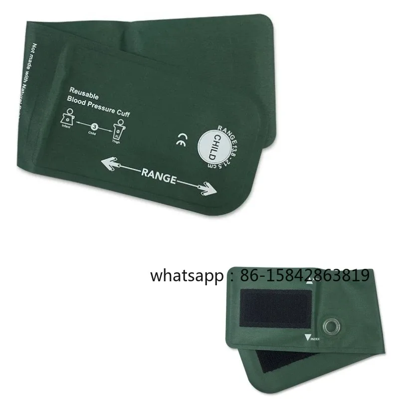 Welch Allyn FlexiPort Compatible BP Cuff Child Adult Large TPU Fabric, REUSE-09, REUSE-11, REUSE-12, REUSE-13 Replacement
