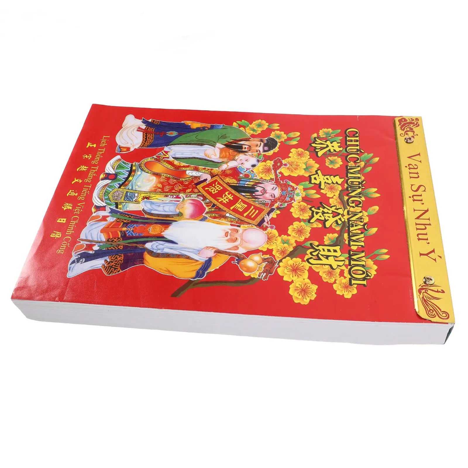 

Вьетнамский лунный календарь 2025 года, змеиный год, красная настенная ежемесячная подвеска, традиционная культура, плотная бумага, декоративные ежедневные страницы