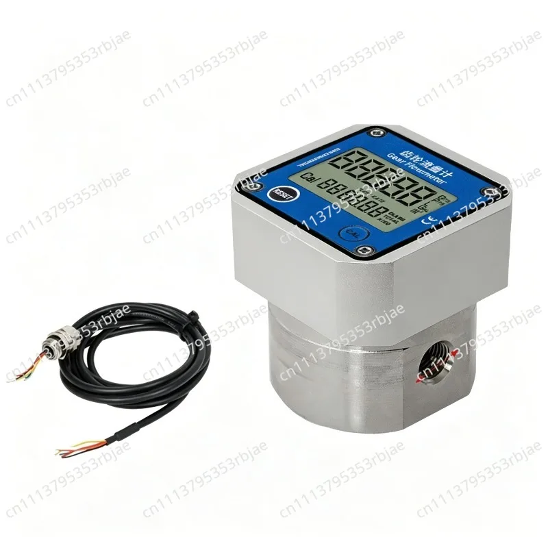 Liquid table chemical belt instantaneous total accumulation high precision, elliptical gear flowmeter 2 points, stainless steel