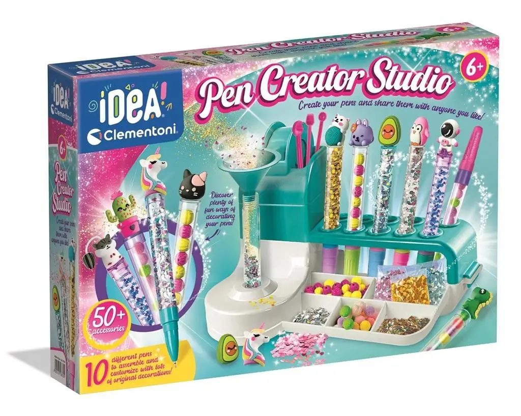 Clementoni Pen Making Set Creative Gift for Baby Pen Pen Factory