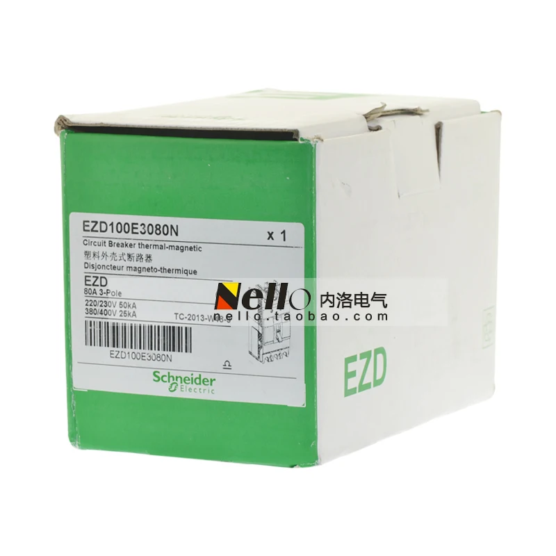 [SA]Genuine   MCCB air switch EZD160S 3P125A 50KA