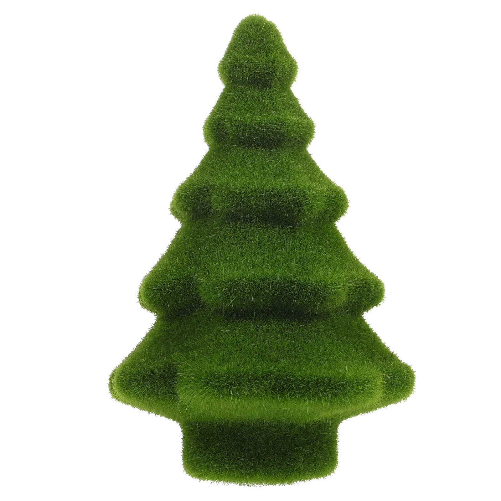 

Artificial Xmas Tree 17x12cm Desktop Mini Christmas Decor Safe Materials Stable Standing Prop Desktop Christmas Tree