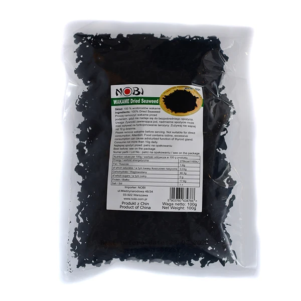 Algas secas Wakame 100g - Nobi