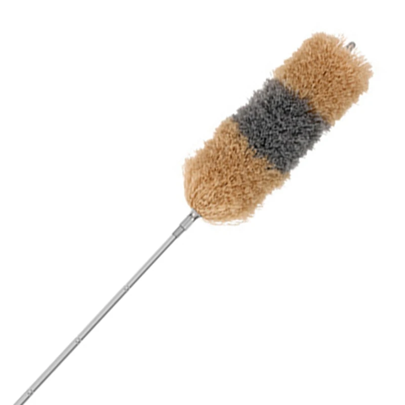 Telescopic Duster - Effective Dust Catcher with Special Microfiber - Bamboo Handle - Made From Moso Bamboo