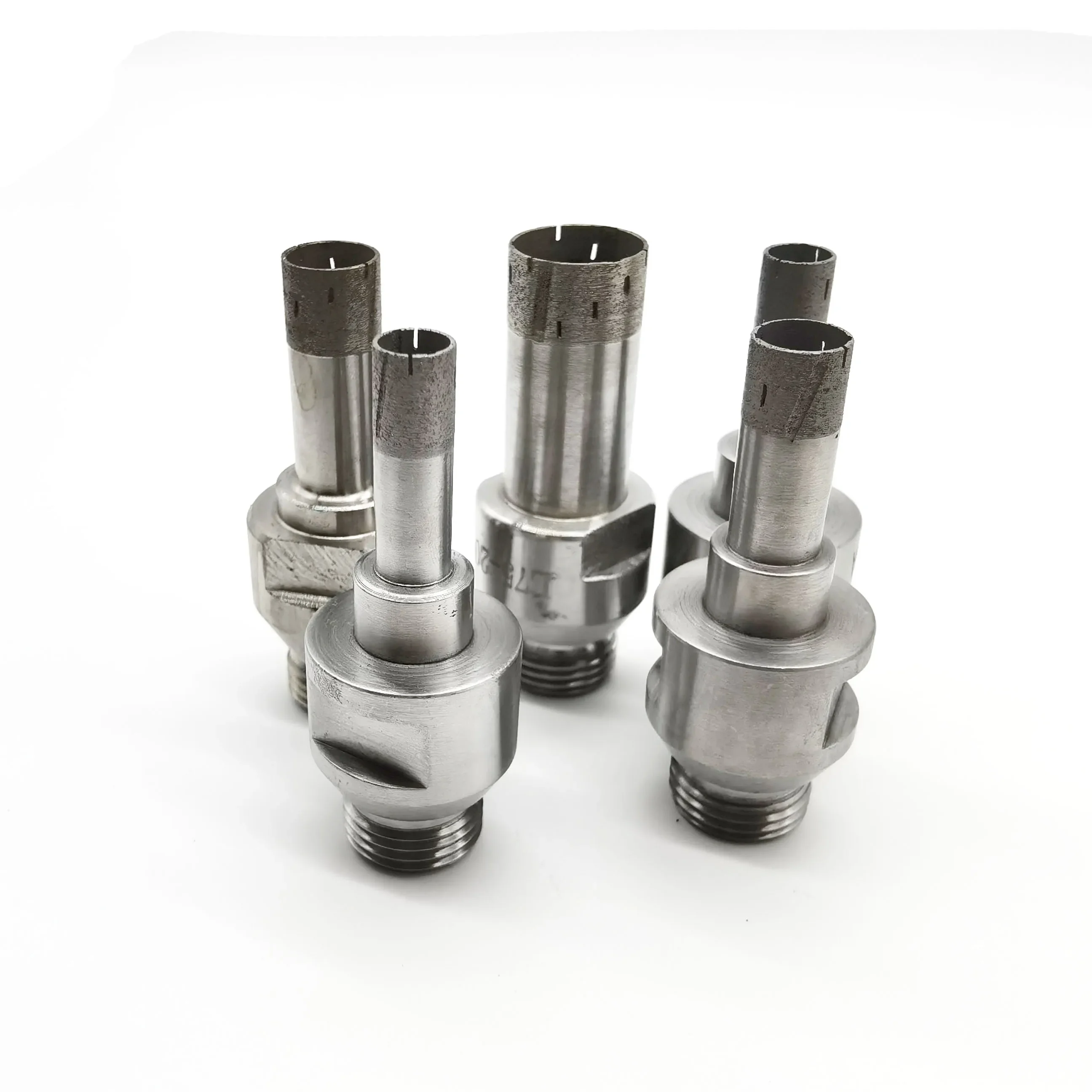 ใหม่ Sintered Diamond Core Drill Bit,กระเบื้องแก้วเจาะมากกว่า15,000หลุม,D5mm ~ 120มม.เบลเยียมด้าย-YG 1/2''