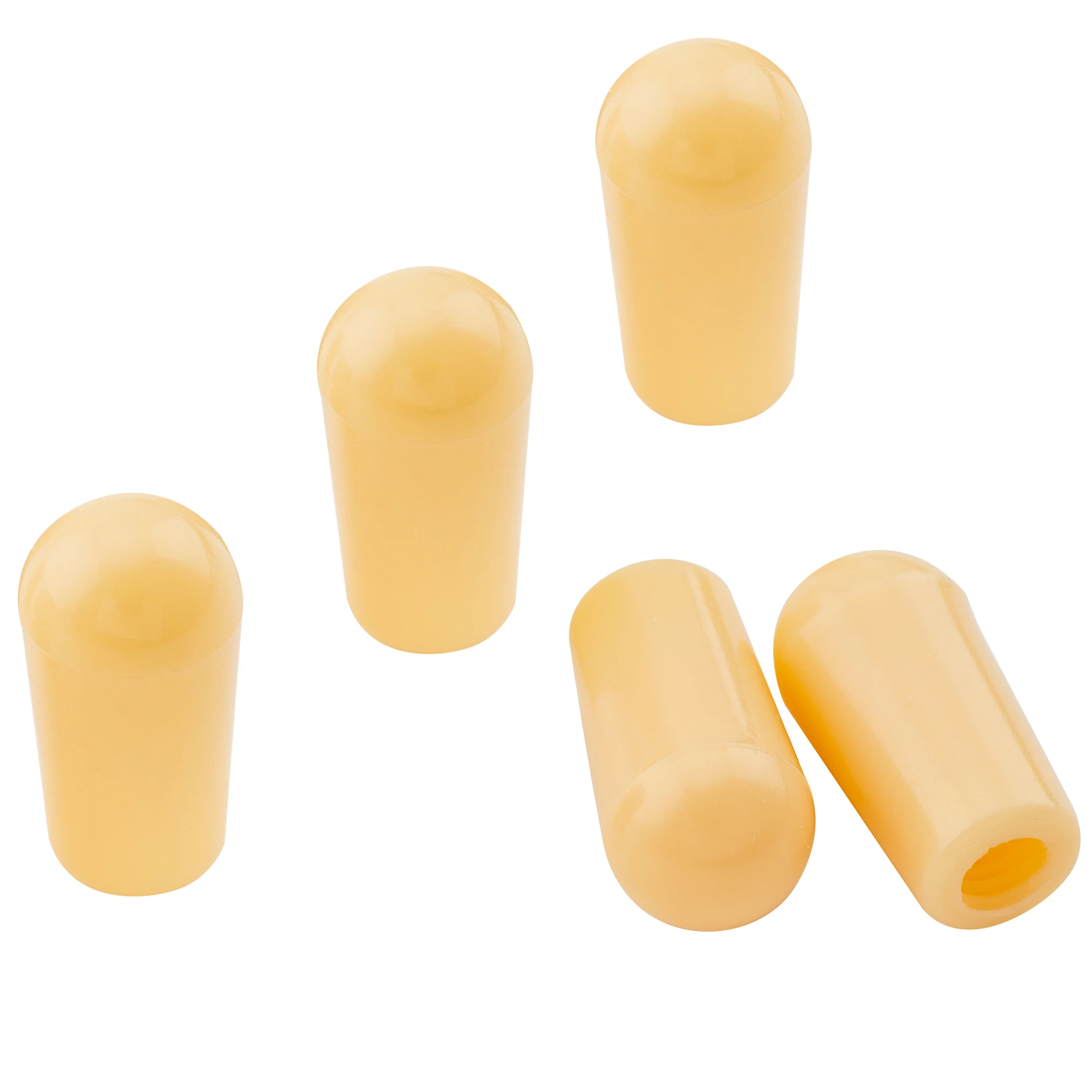 Musiclily Basic Metric M4 Guitarra Puntas de interruptor de palanca de 3 vías para importar interruptores Epiphone LP hechos en China y Japón (juego de 5)